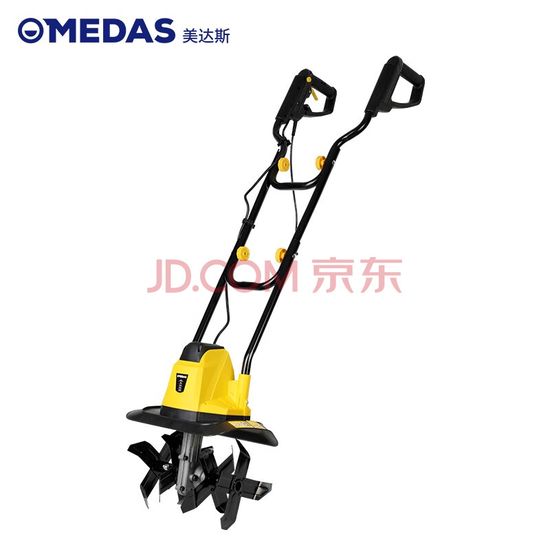 美达斯medas电动松土机耕地犁地翻地微耕机家用农用小型翻土挖地机锄