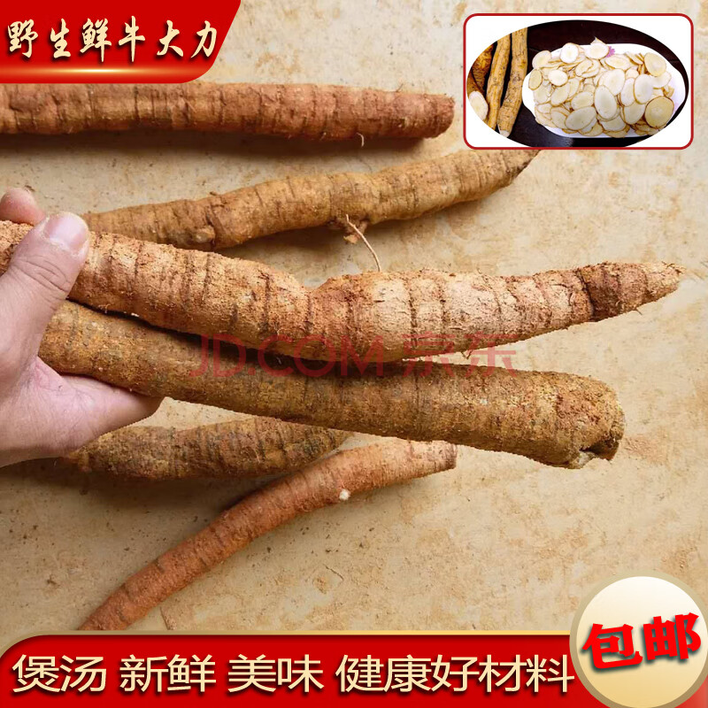 野生牛大力中药材泡酒新鲜山莲藕猪脚笠薯根金钟根食用煲汤料