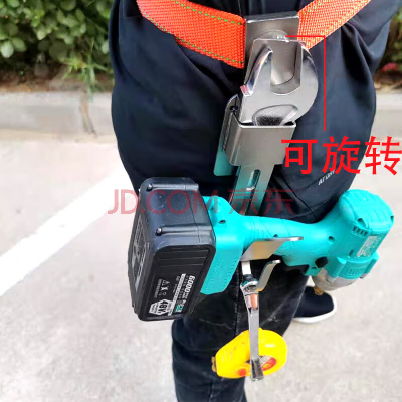 铁腰包架子工扳手架 翊轩定制 架子工双钩360度旋转款 安全绳 腰带