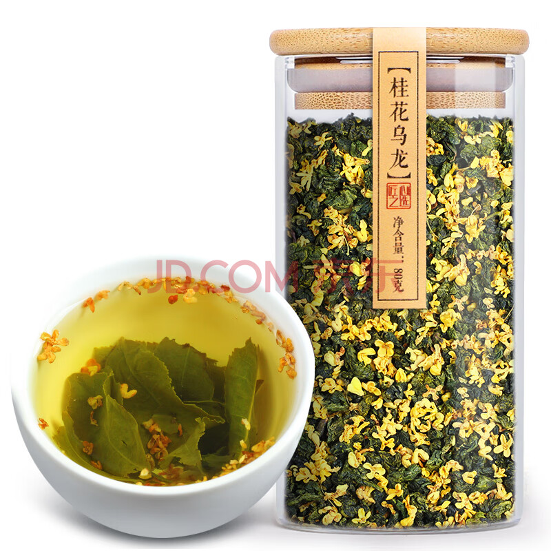 陌上花开 桂花乌龙茶 冷泡茶组合花茶 干桂花茶茶叶泡水喝的花茶