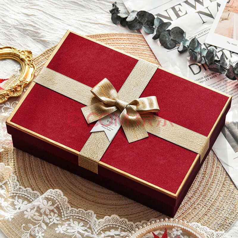 盒大号新年礼物包装盒围巾服装化妆品生日送女朋友精美创意回礼礼物盒