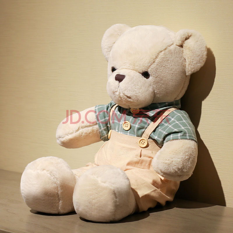 迪士尼商店同款小号泰迪熊熊可爱小熊公仔毛绒玩具女生抱抱熊床上睡觉