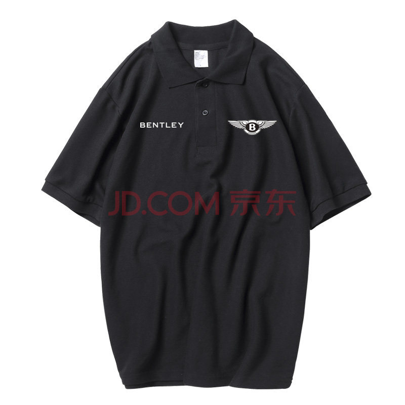 宾利标志短袖t恤男女4s店工装汽修翻领polo衫工作衣服
