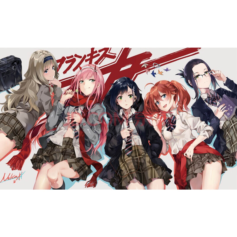 国家队02海报darling in the franxx莓广动漫墙贴宿舍