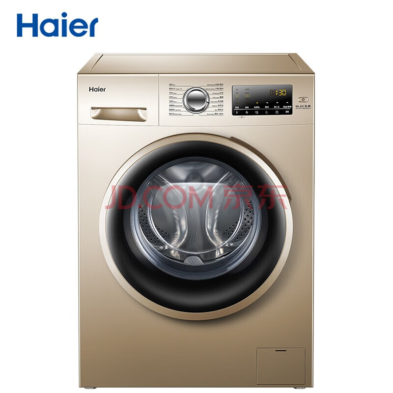 海尔(haier) 滚筒洗衣机全自动 高温除菌除螨 10kg大容量 bldc变频