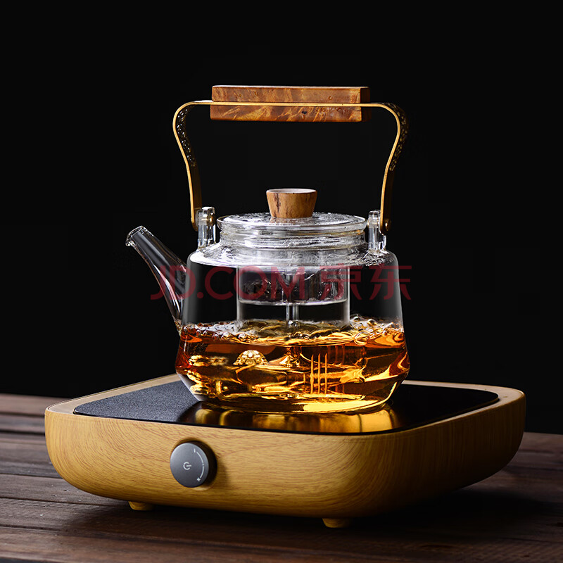 蒸汽玻璃煮茶壶老白茶黑茶蒸煮茶器养生泡茶电陶炉 茶壶 三界简茶炉