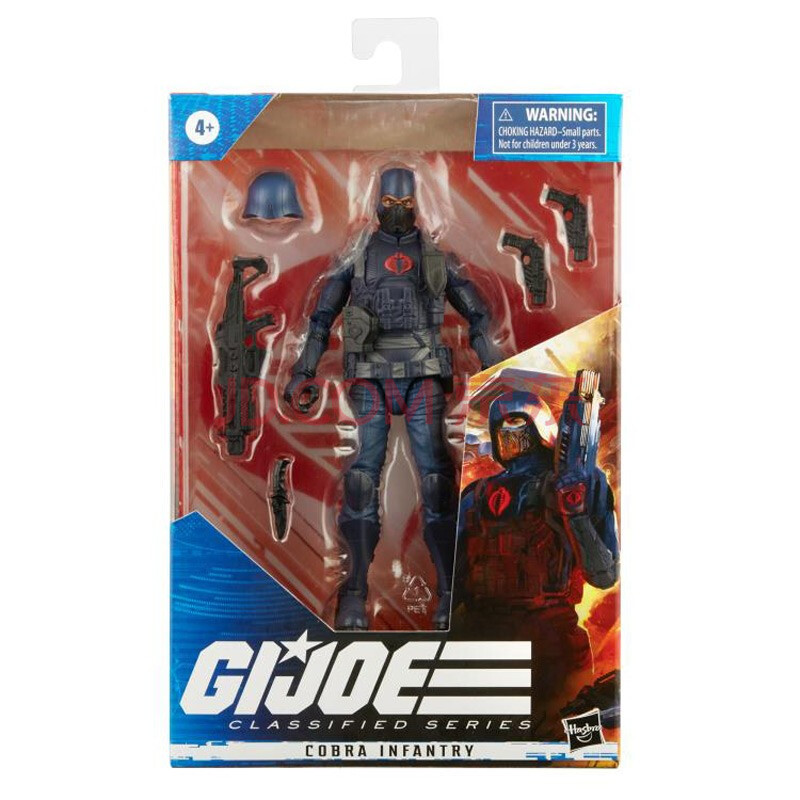 孩之宝 gijoe 特种部队 6寸可动红发女郎扎坦蛇兵拦路虎现货 孩之宝蛇