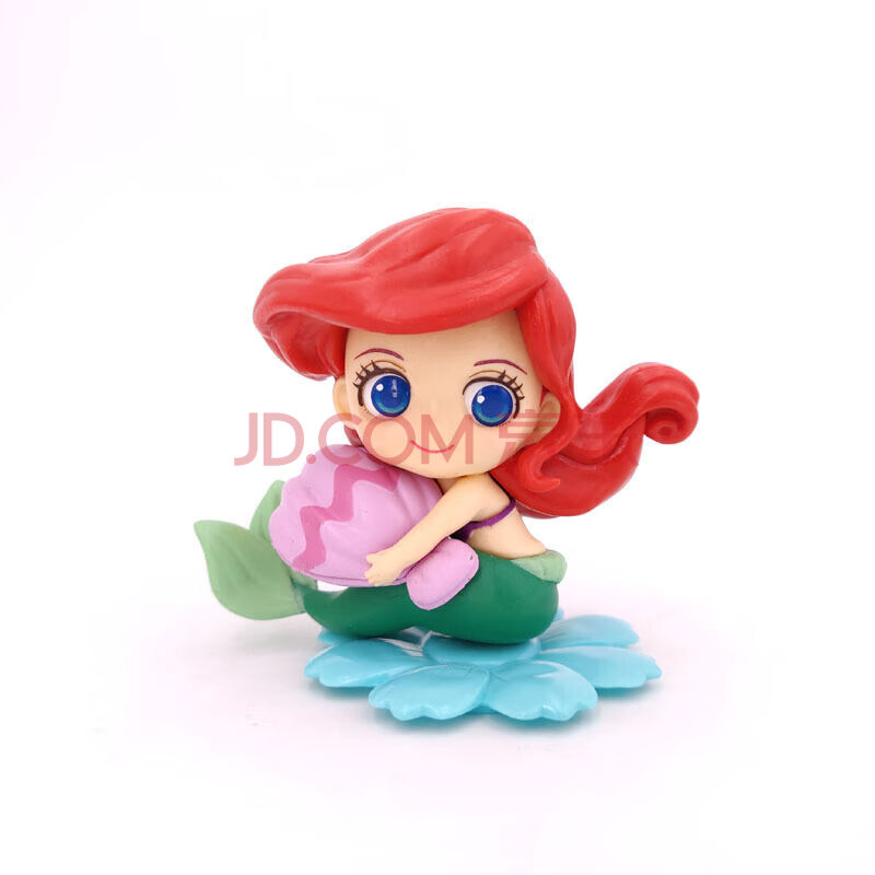 disney迪士尼专柜正品qposketq版公仔美人鱼爱丽儿ariel公主手办摆件