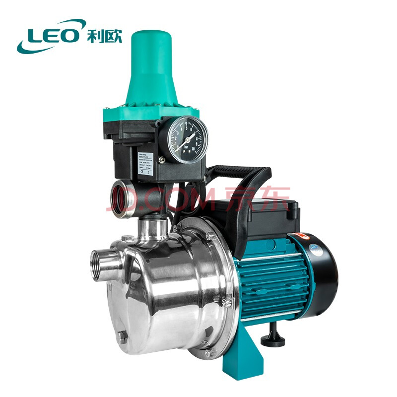利欧(leo)不锈钢喷射泵自来水增压自吸泵家用高楼水泵抽水农用水井