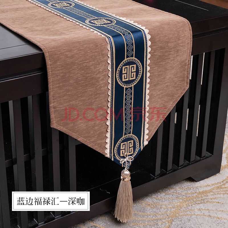 2021新品桌旗中式禅意茶席茶桌茶道桌布新中式布艺茶几长条茶旗茶台