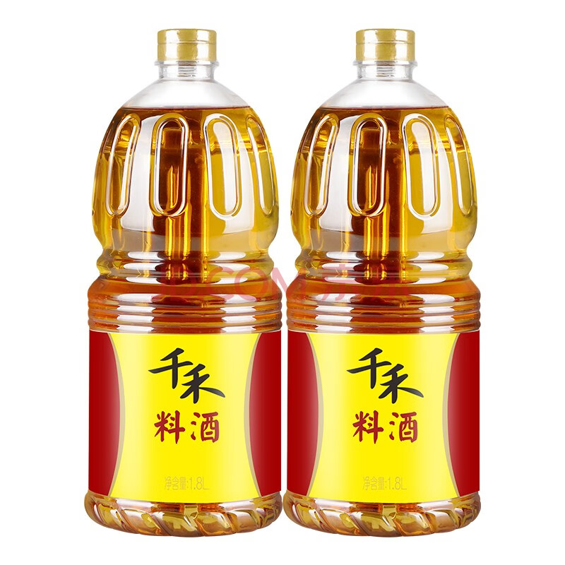 千禾 料酒 千禾料酒 炒菜去腥 增鲜提味 家庭实惠装1.8l-2