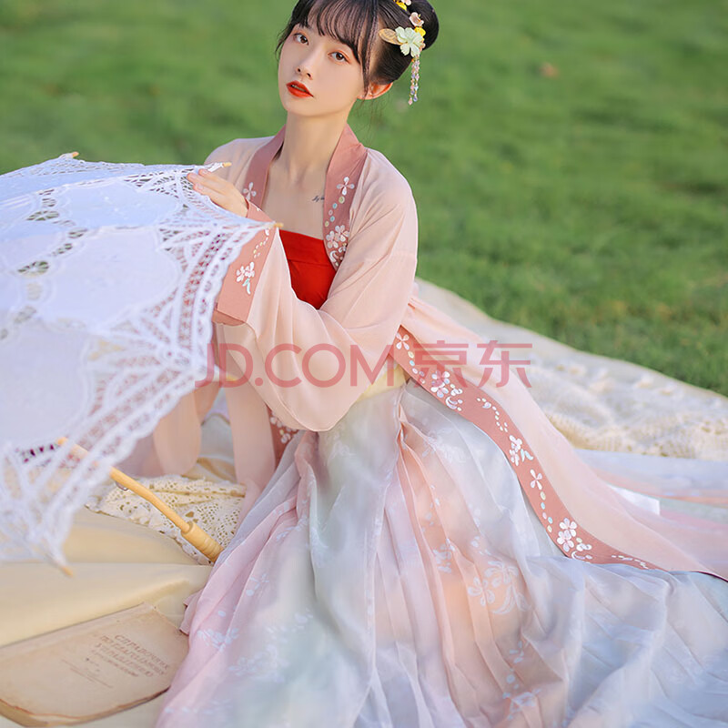 妃秀蝶【黎春思】汉服女成人古装宋制齐腰襦裙仙气日常春夏【黎春思