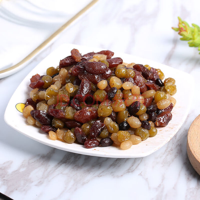 尚点红小豆蜜蜜豆网红红小豆蜜蜜豆馅料开袋即食红豆奶茶沙冰甜品烘焙