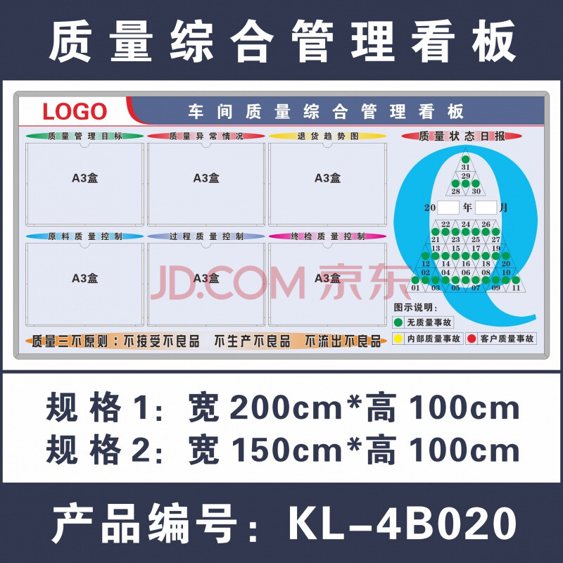 设备 白板 设计工厂体系认证文件盒吸磁式品质日报车间质量综合管理