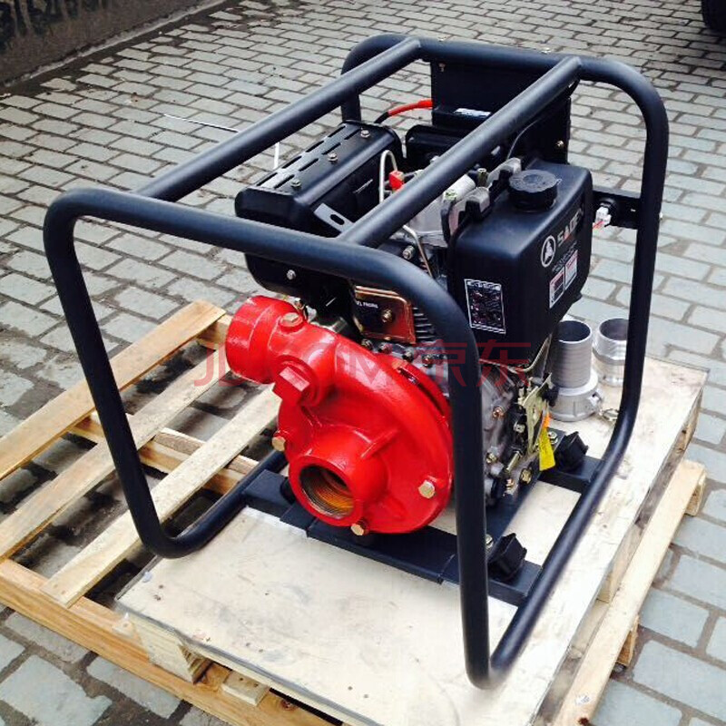 萨登柴油机抽水泵2寸3寸4寸6寸8寸高压柴油自吸水泵100米扬程 消防