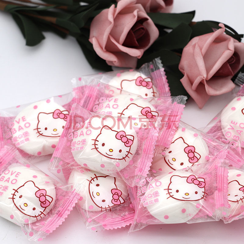 粉色 hellokitty棉花糖1000g