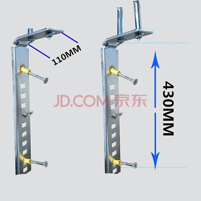 电热水器吊架挂架空心墙海尔史密斯热水器挂钩热水器售后支架 l新型