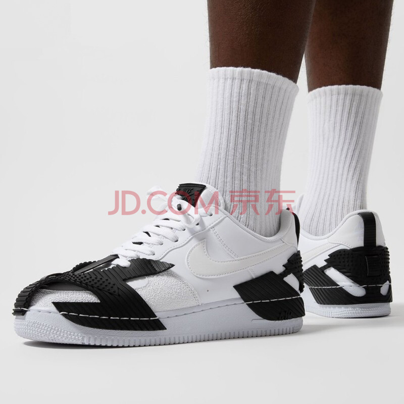 耐克nike板鞋air force 1af1休闲鞋黑白铠甲空军一号吴亦凡同款cz3596