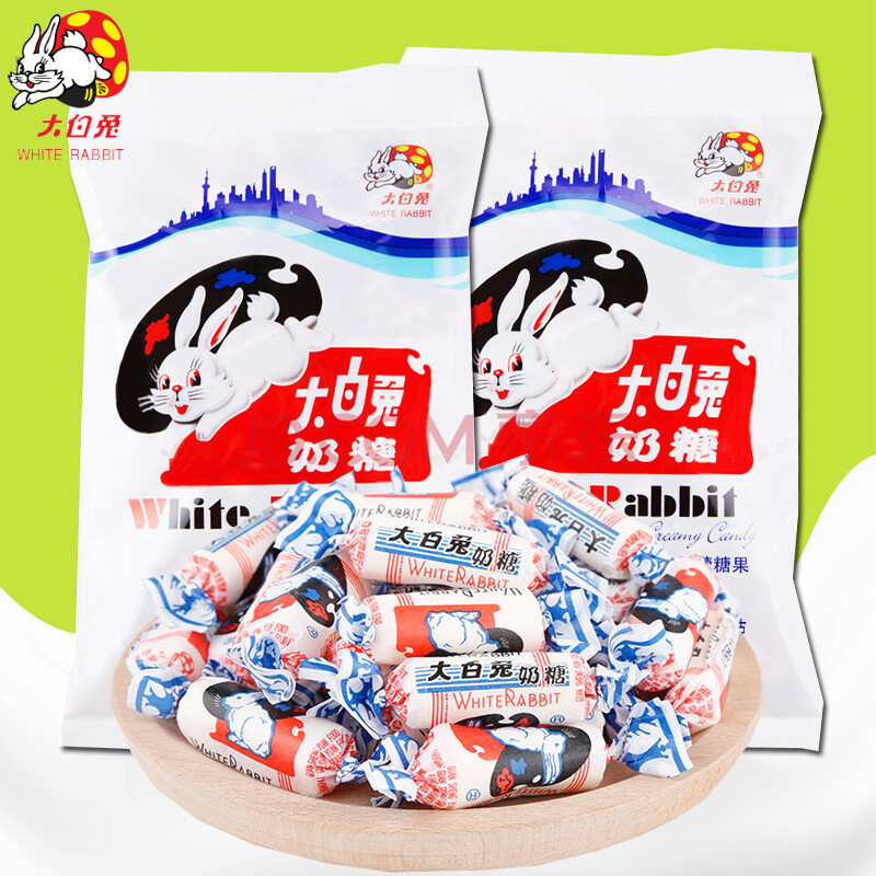 大白兔奶糖 380g/114g/454g*2袋/5袋糖果休闲食品喜糖上海特产办公