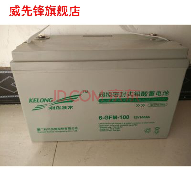 科华蓄电池12v100ah 6-gfm-100ah/ups/eps机房/免维护铅酸蓄电池