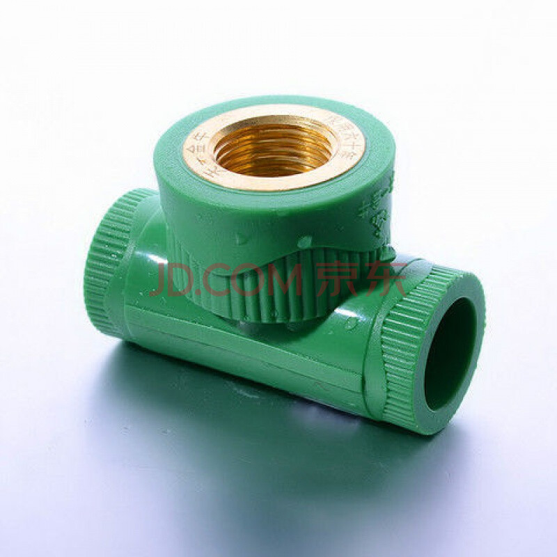 ppr绿色 内丝三通 内牙三通20 25 32 水管配件 20x1/2