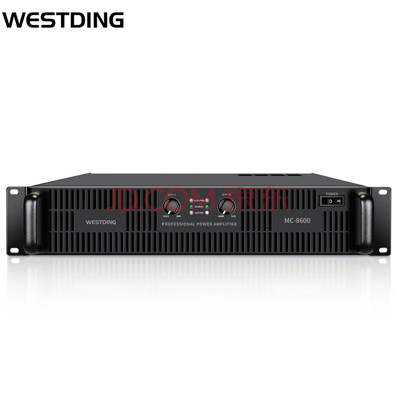 威斯汀（WESTDING）MC-8600专业数字大功率纯后级放大器家用发烧音响舞台酒吧会所演出大功率功放机