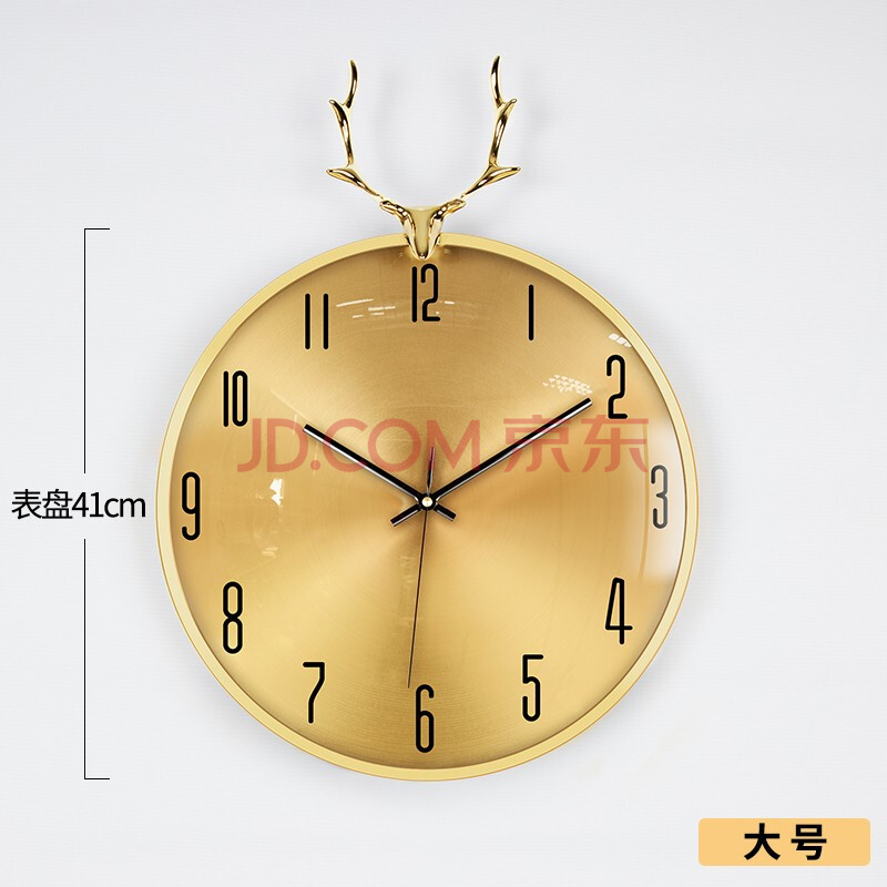 创意大表盘钟表挂钟客厅北欧式静音挂钟家用时尚现代简约时钟表挂墙