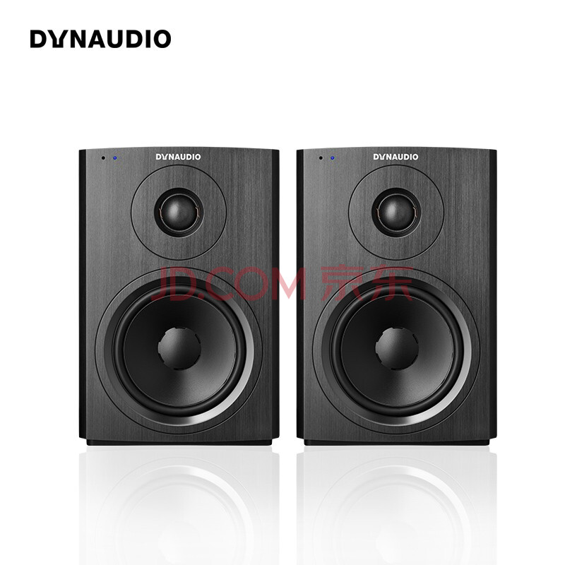 丹拿 DYNAUDIO Xeo 10 蓝牙音箱电脑音响书架式智能手机无线迷你有源扩音器 黑色一对