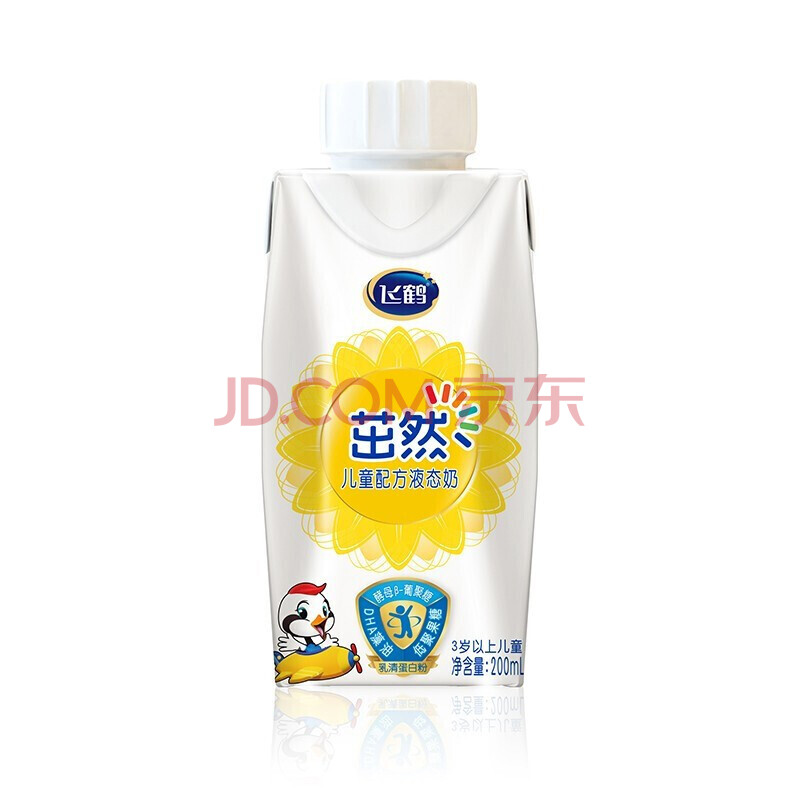 飞鹤茁然儿童配方液态奶-梦幻装1提(12罐) 200ml*12盒