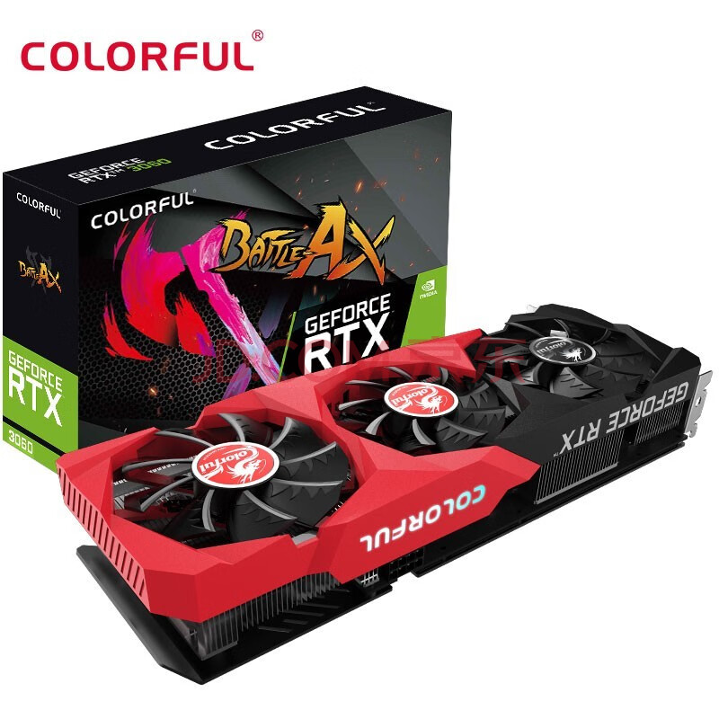 七彩虹(colorful)rtx3060/rtx3060ti 台式机电脑主机独立游戏光追显卡