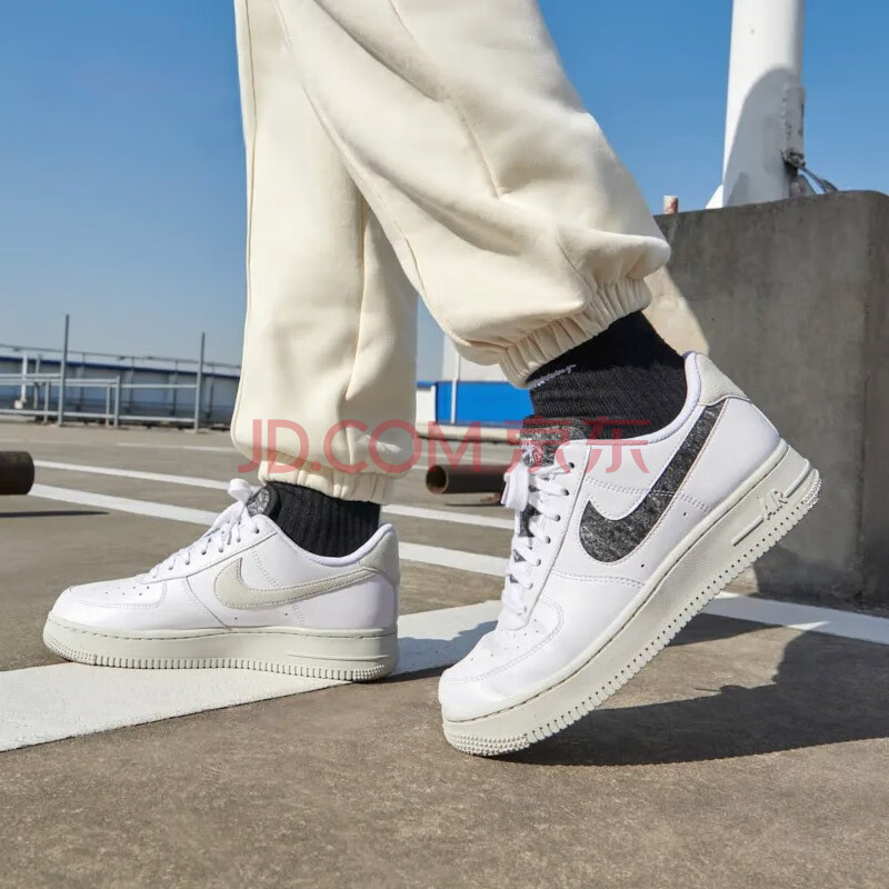 耐克nike air force 1 af1宝石婚鞋双钩迈阿密镭射四钩空军一号板鞋