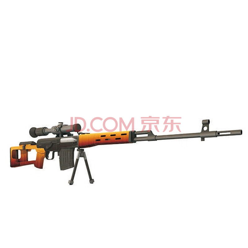 3d立体拼图diy手工拼装纸模型1:1 145cm 巴雷特m82a1
