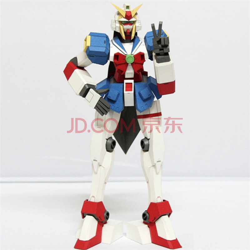 万代(bandai)机动战士rx-78元祖高达金属珠光纸3d纸模型diy手工摆件