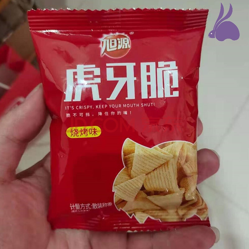 旭源虎角脆虎牙脆火锅店同款零食小包装尖角脆袋装2021锅巴牛肉味