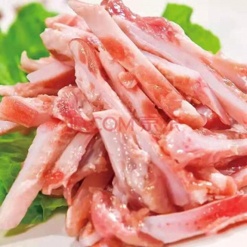 猪牛羊肉 猪肉 港荣 新鲜猪脆骨活杀猪软骨丝猪肉猪月牙骨涮肉烤肉