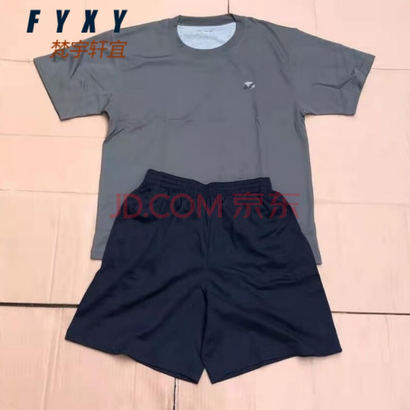 支持国产体能服短袖短裤运动服套装速干衣体能服 女165/88