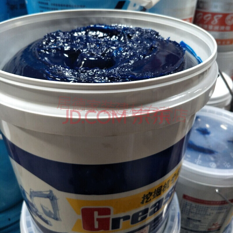 特耐高温黄油锂基脂度度度轴承电机链条润滑油脂 2号冬季国标锂基脂15