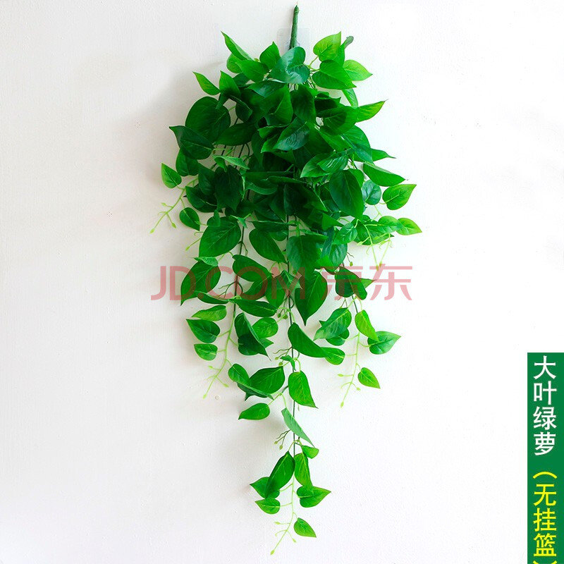 假绿萝蔓藤装饰遮挡挂墙绿植仿真吊篮绿萝假花藤条壁挂植物吊兰藤蔓