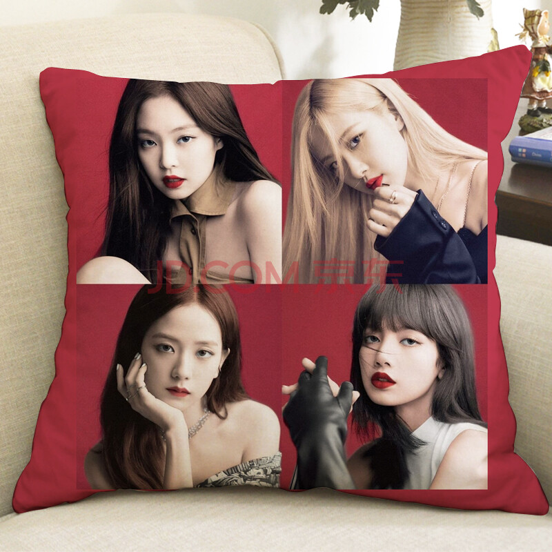 blackpink抱枕 blackpink周边jisoo金智秀jennie朴彩英lisa同款抱枕