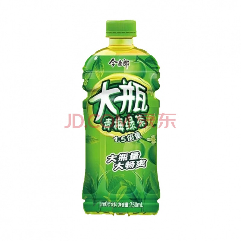 今麦郎青梅绿茶750ml 今麦郎大瓶茉莉蜜茶冰红茶青梅绿茶饮料 750青梅