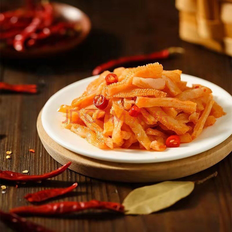 魔芋爽素毛肚散称香辣麻辣酸辣即食魔芋肚丝办公休闲零食 香辣味魔芋