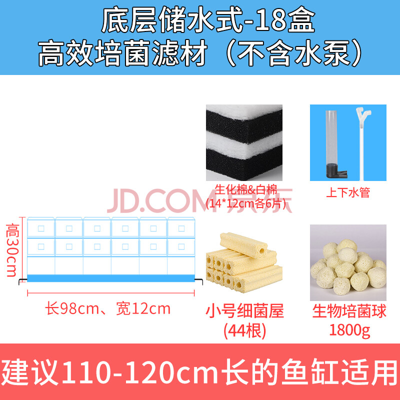 搭啵兔 鱼缸过滤器抽屉式过滤盒顶部鱼池滴漏盒小型循环净水器上滤