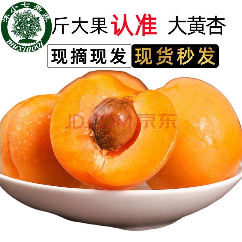 【现货】新鲜水果杏子杏大黄杏酸杏子现摘现发应季当季水果批发 净重2