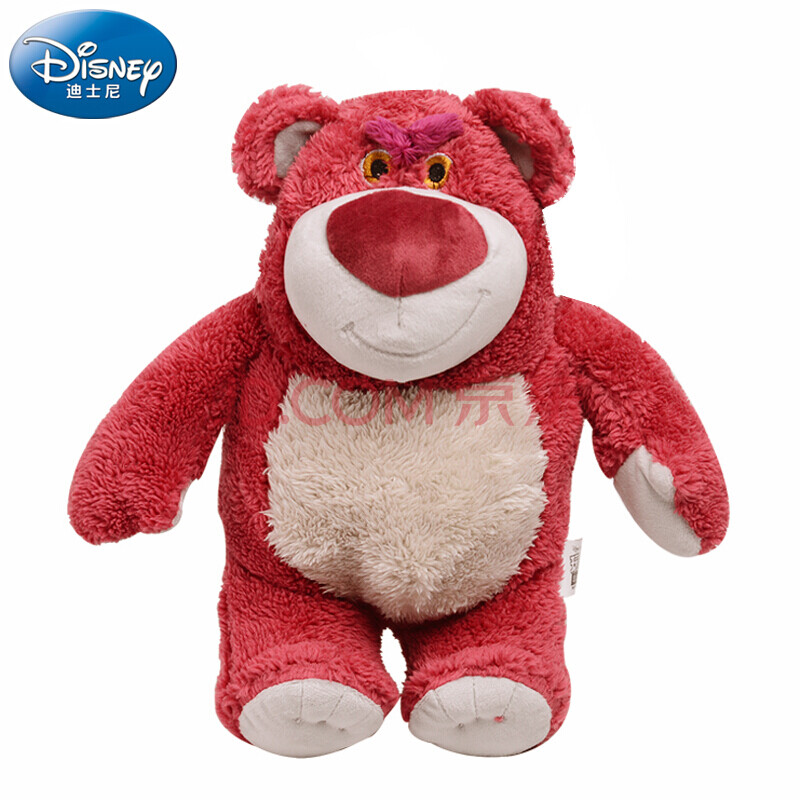 迪士尼(disney 玩具总动员草莓熊毛绒玩具抱抱熊安抚熊熊玩偶陪睡