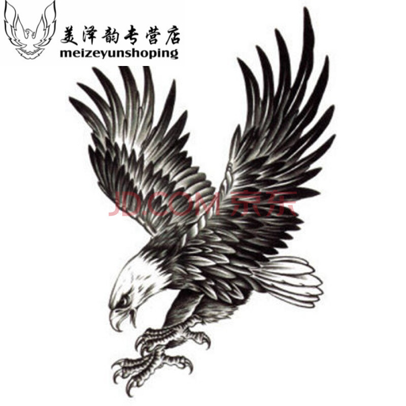 纹身贴新款社会花臂半臂防水男女大图逼真刺青贴男龙般若半臂手套的