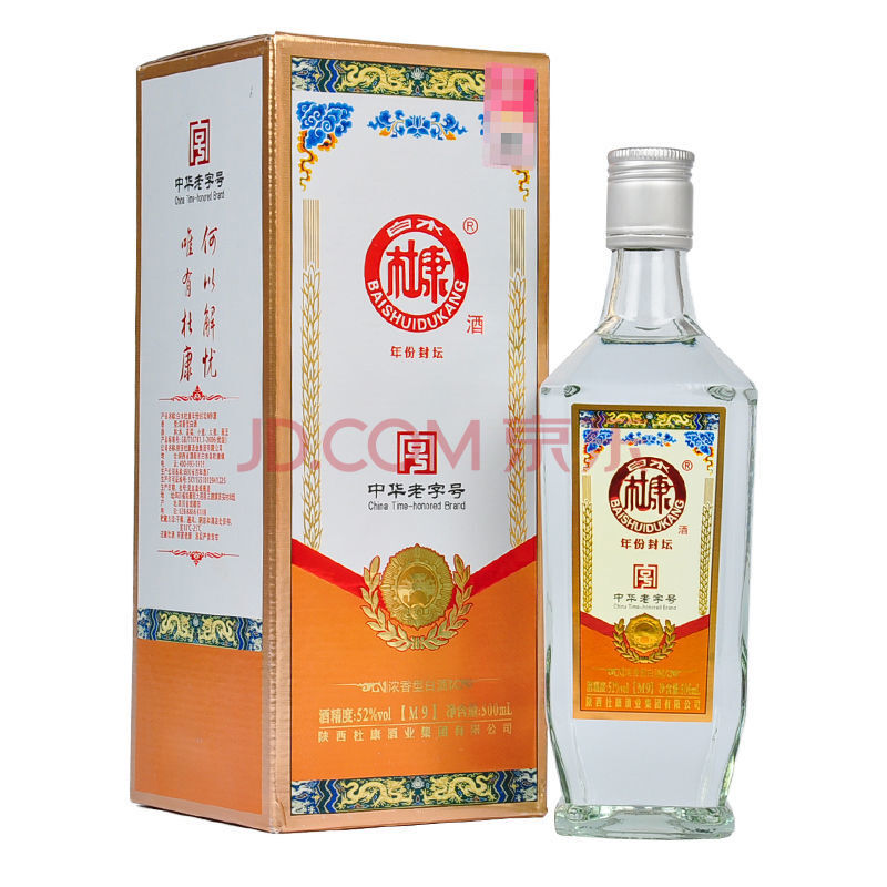 【中华老字号】白水杜康 年份封坛酒 500ml 52度 浓香