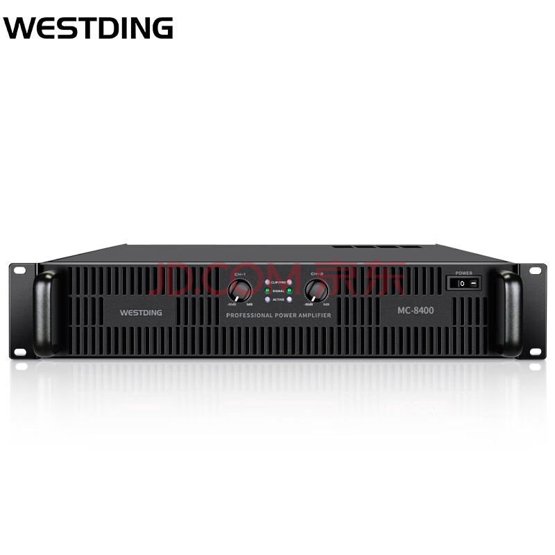 威斯汀（WESTDING）MC-8400专业数字大功率纯后级放大器家用发烧音响舞台酒吧会所演出大功率功放机