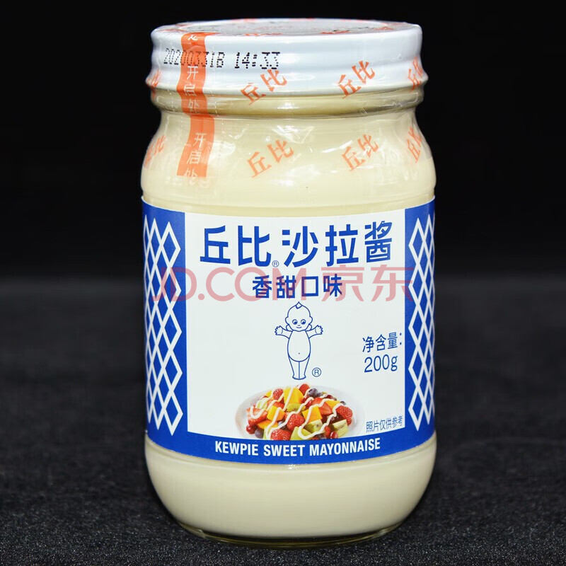 沙拉酱香甜味酱咸味蛋黄酱汁200g水果寿司料理汉堡蔬果 丘比200克千岛