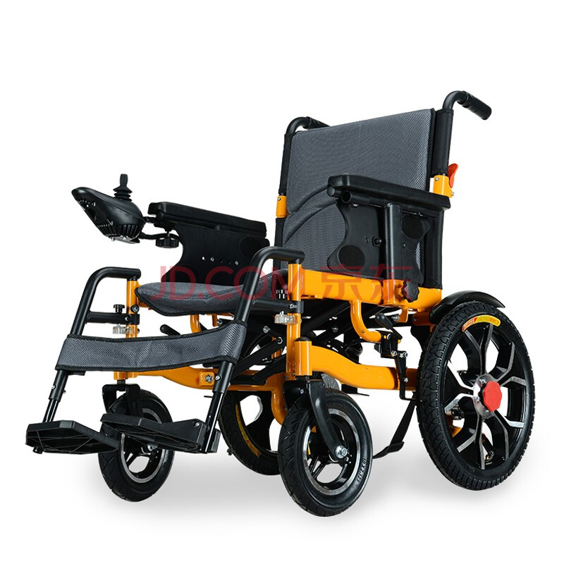欣奎康 电动轮椅轻便可折叠老年人残疾人智能全自动轮椅车可平躺可加