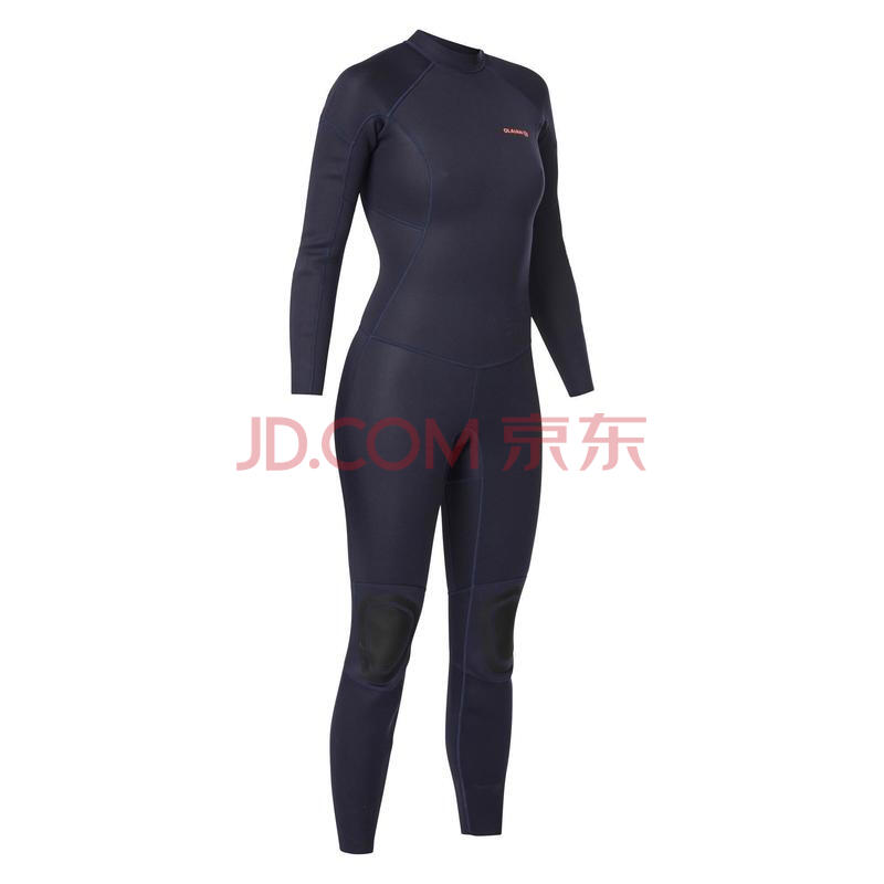 迪卡侬冲浪服男潜水服女水母服2毫米氯丁橡胶连体保暖